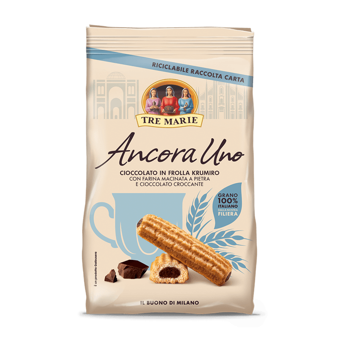 Tre Marie Italian Krumiro Biscuits with Chocolate 315g