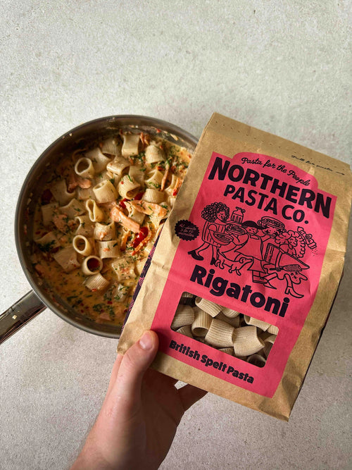 Northern Pasta Co. Rigatoni Artisan British Spelt Pasta - 450g