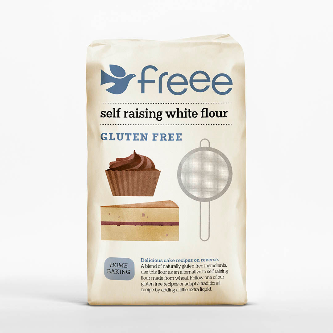 Doves Farm Freee Gluten Free Self Raising White Flour 