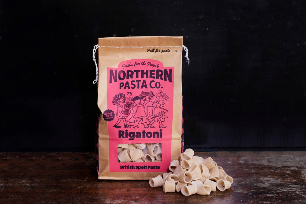 Northern Pasta Co. Rigatoni Artisan British Spelt Pasta - 450g