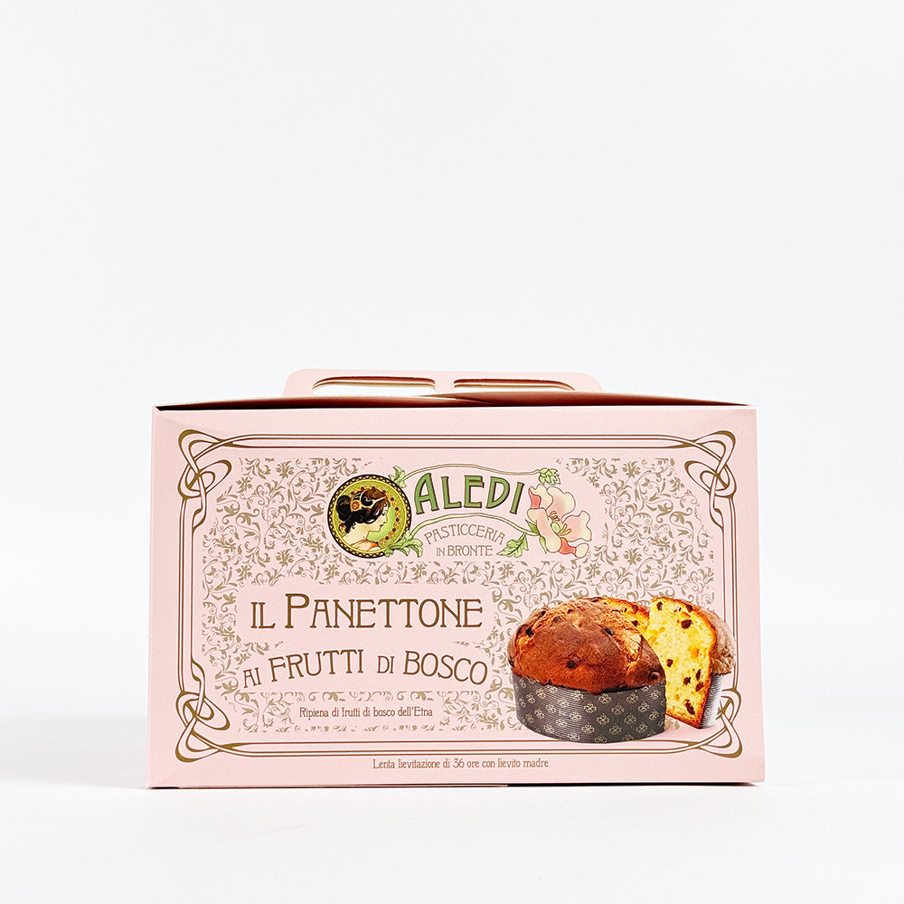 Aledi Sicilian Etna Mixed Berries Panettone (Gift Box) 1kg