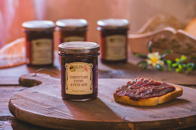 Aledi Sicilian Black Fig Extra Jam - 360g