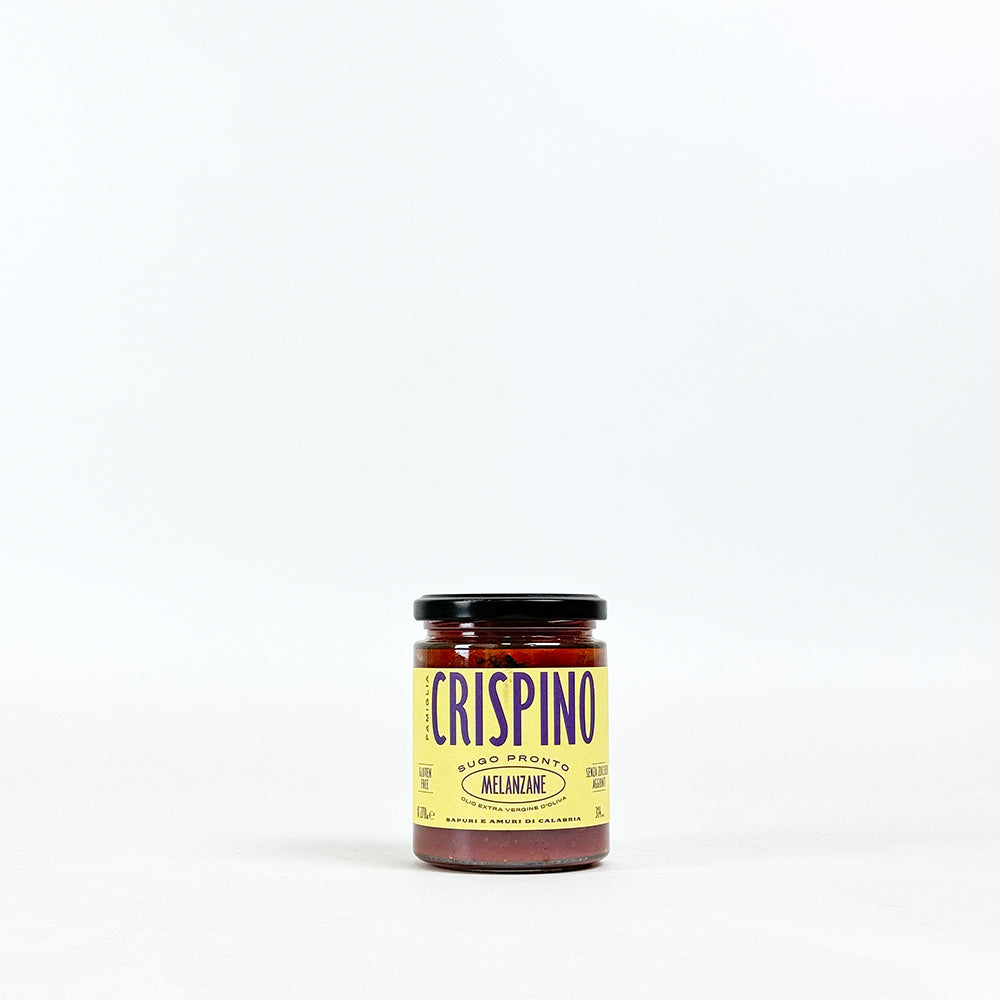 Famiglia Crispino Calabrian Tomato & Aubergine Sauce With Extra Virgin Olive Oil - 270g