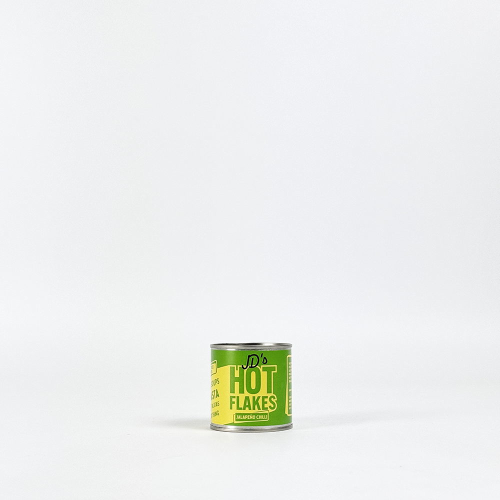 JD's Hot Jalapeño Chilli Flakes - 35g