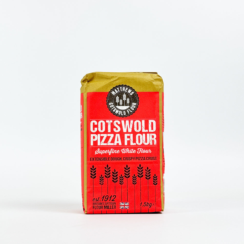 Matthews Cotswold Premium Strong White Pizza Flour 1.5kg, 4.5kg, 7.5kg