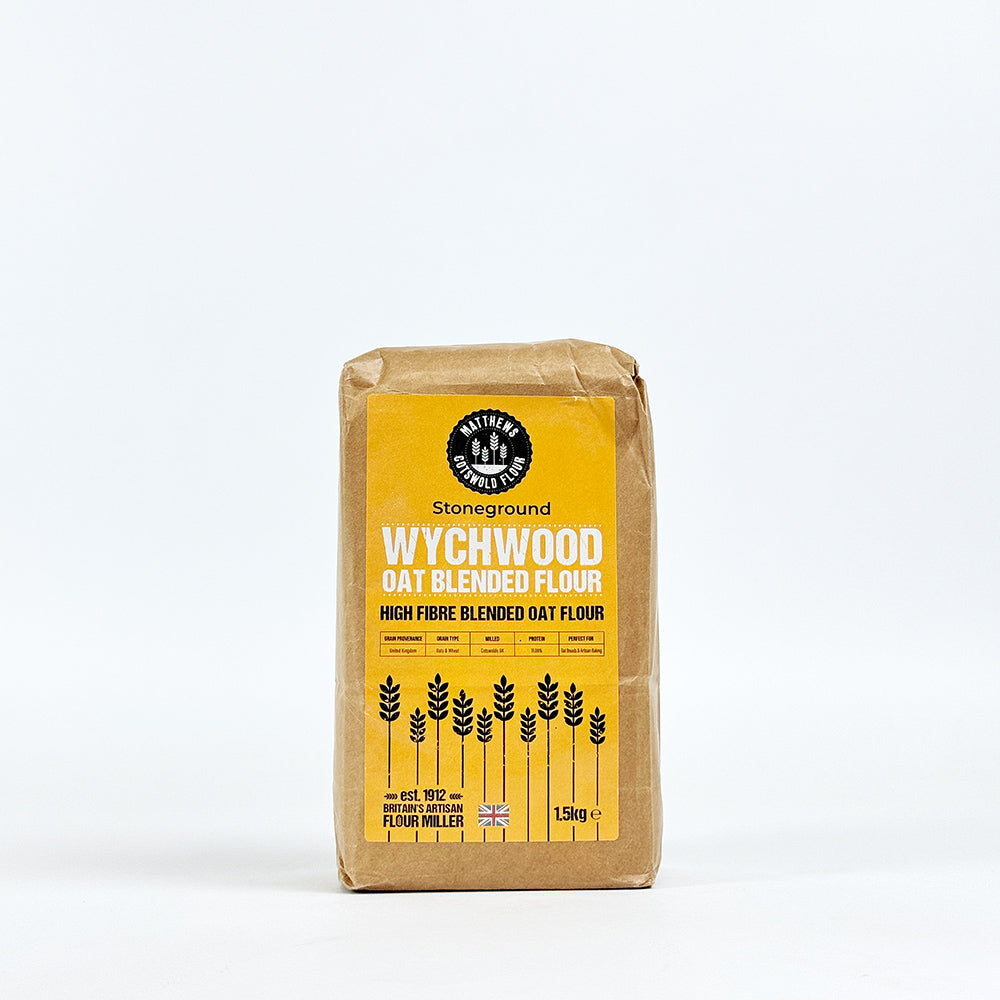 Matthews Cotswold Stoneground Wychwood Oat Blended Flour 1.5kg, 4.5kg, 7.5kg & 16kg