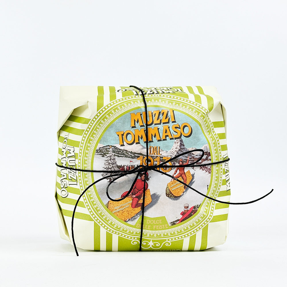 Muzzi Tommaso Panettone Pistacchio (Hand Wrapped) 1kg