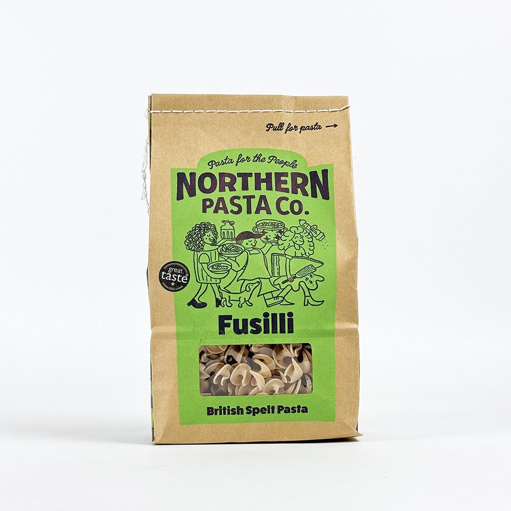 Northern Pasta Co. Fusilli Artisan British Spelt Pasta - 450g