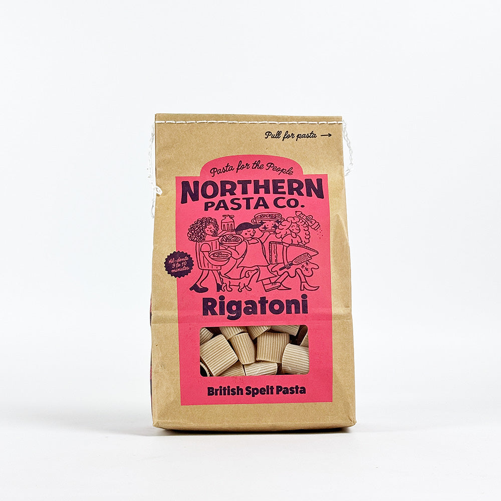 Northern Pasta Co. Rigatoni Artisan British Spelt Pasta - 450g