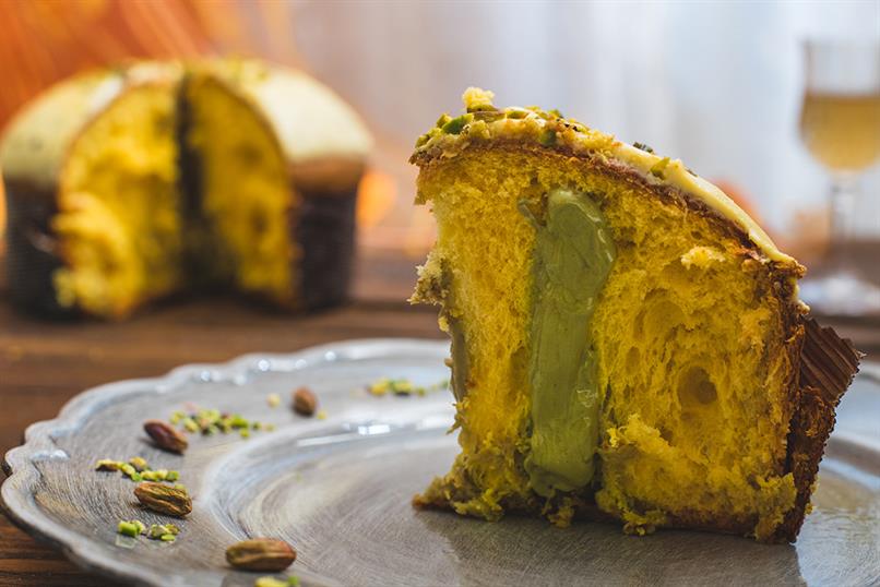 Aledi Sicilian Bronte Pistachio Panettone DOP (Gift Box) 900g