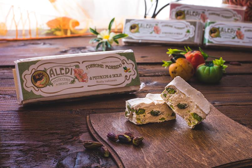 Aledi Sicilian Pistachio Nougat - 150g