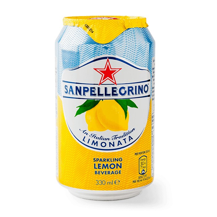 San Pellegrino Limonata Lemon 24 x 330ml Can Pack | Ratton Pantry